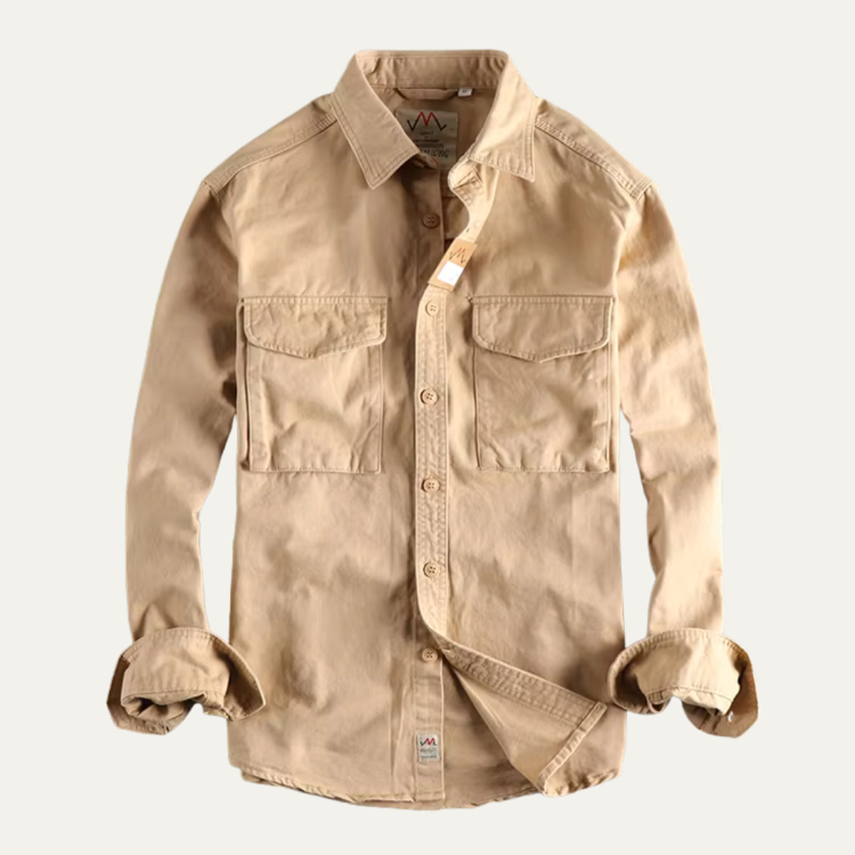 The Hartwell Men's Safari Style Button Up Casual Shirt