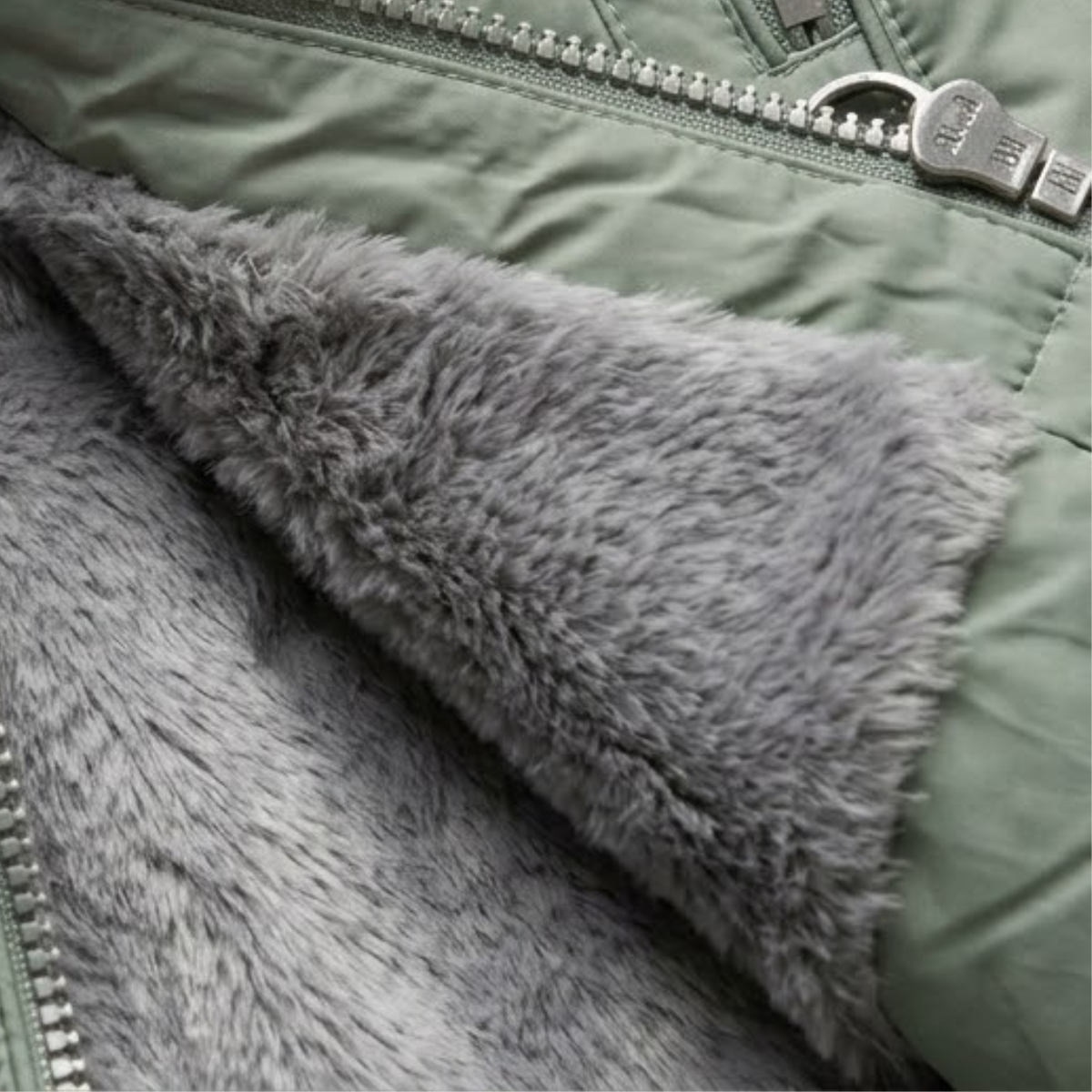 Women's Fur Hooded Puffer Coat – Long Quilted Winter Jacket