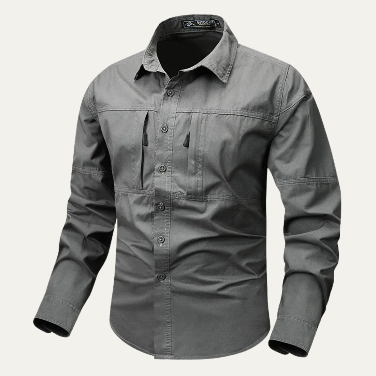 The Glenmere Men’s Tactical Outdoor Utility Sweater with Pockets