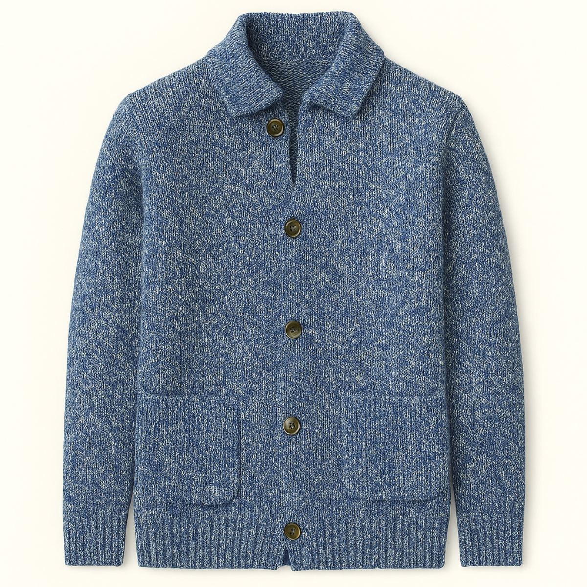 The Pemberton Men's Smart Casual Button Up Winter Knitted Cardigan