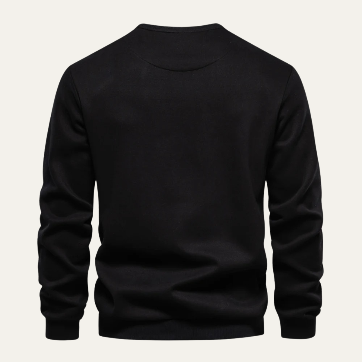 The Glasgow Men’s Casual Crew Neck Sweater with Chest Pocket