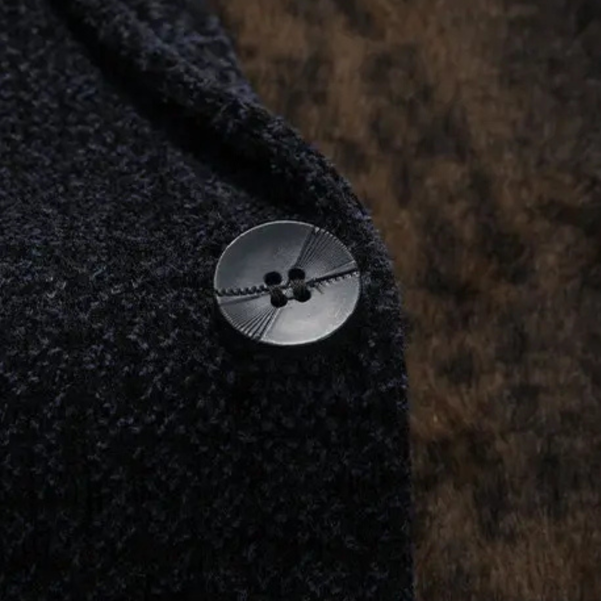 The Riccione Men’s Smart Business Blazer with Warm Fur Lining