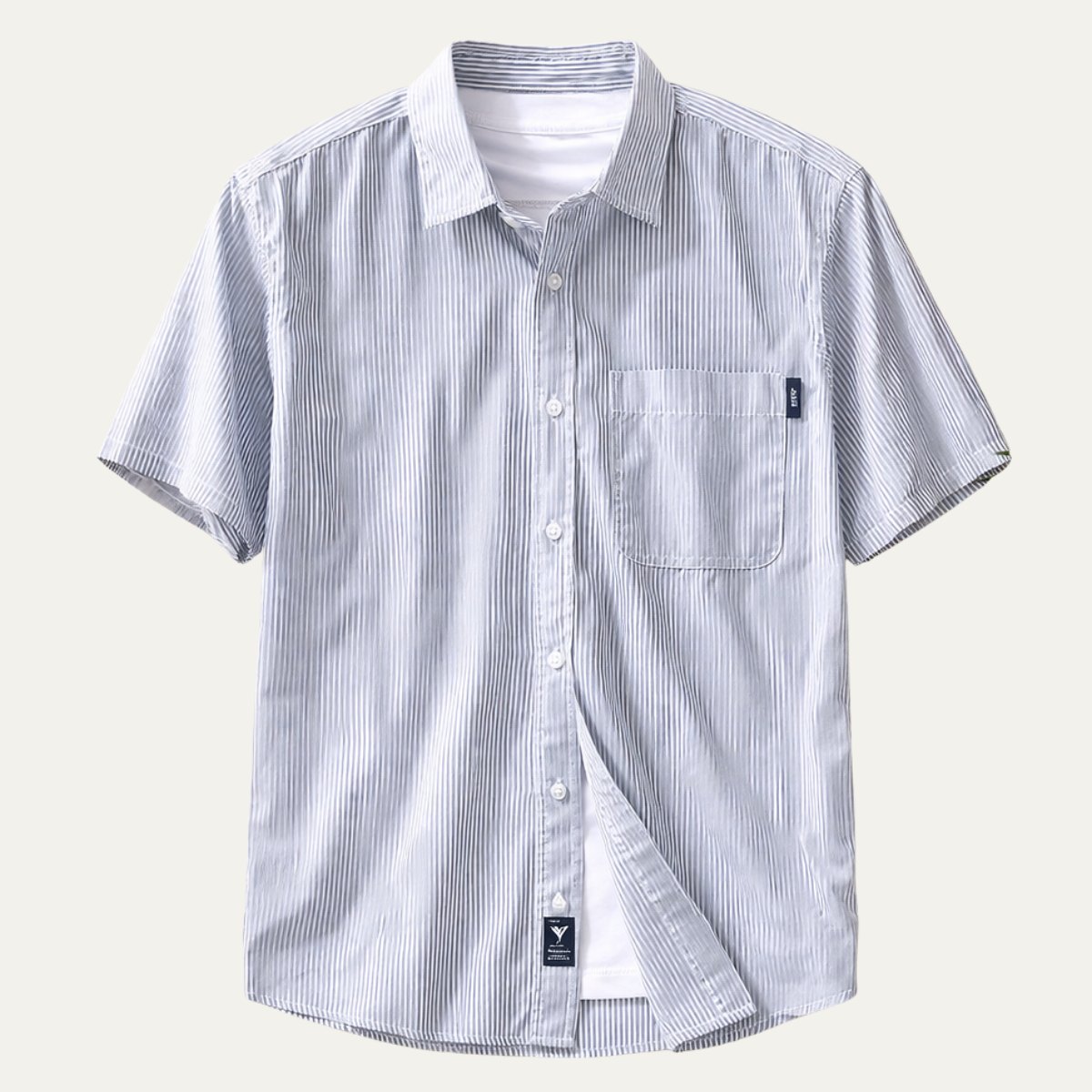 The Richmond Hill Men’s Fresh Striped 100% Cotton Shirt