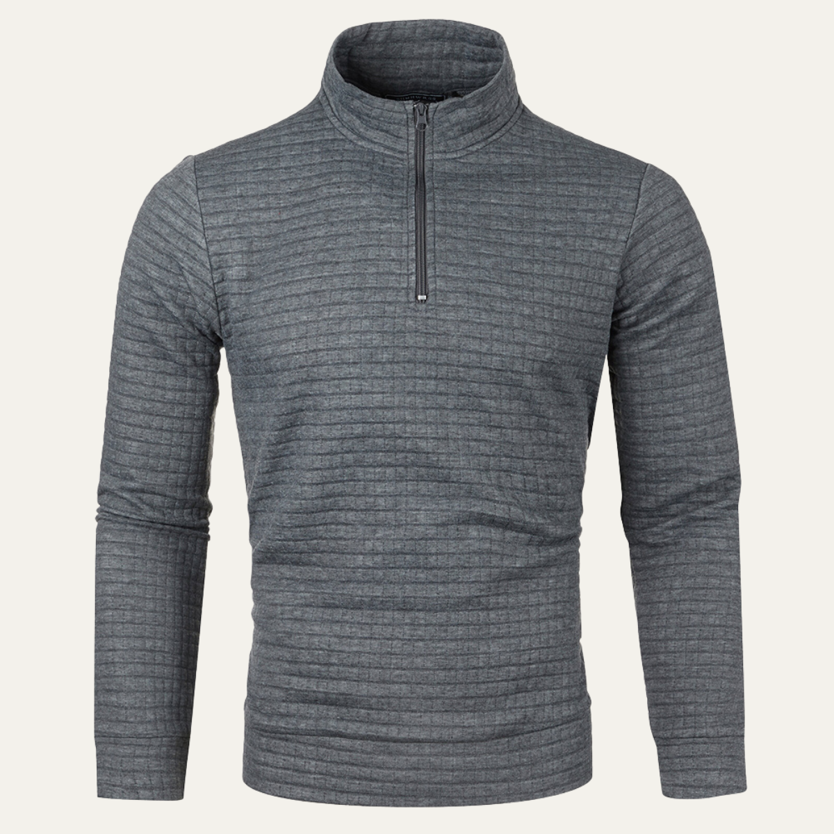 The Willowcrest Men’s Warm Lightweight Quarter Zip Sweater