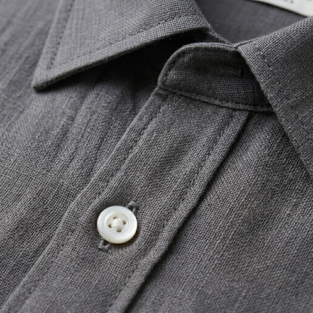 The Summerville Men’s Lightweight Button Down Cotton Shirt