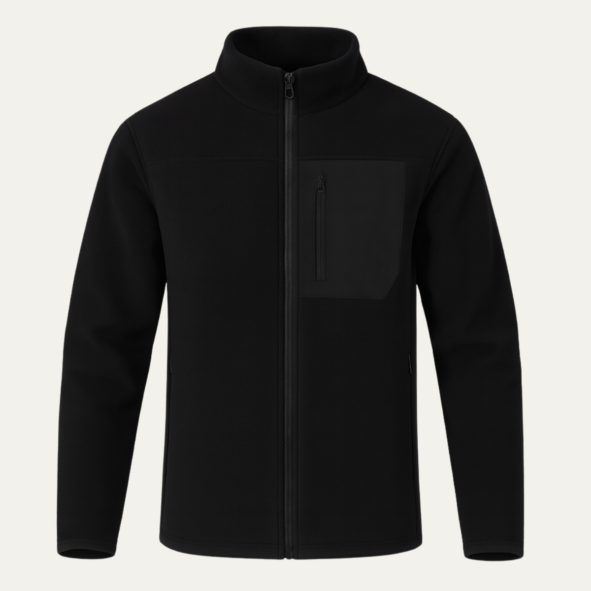 The Glenford Men’s Cozy Zip Up Thermal Fleece Jacket
