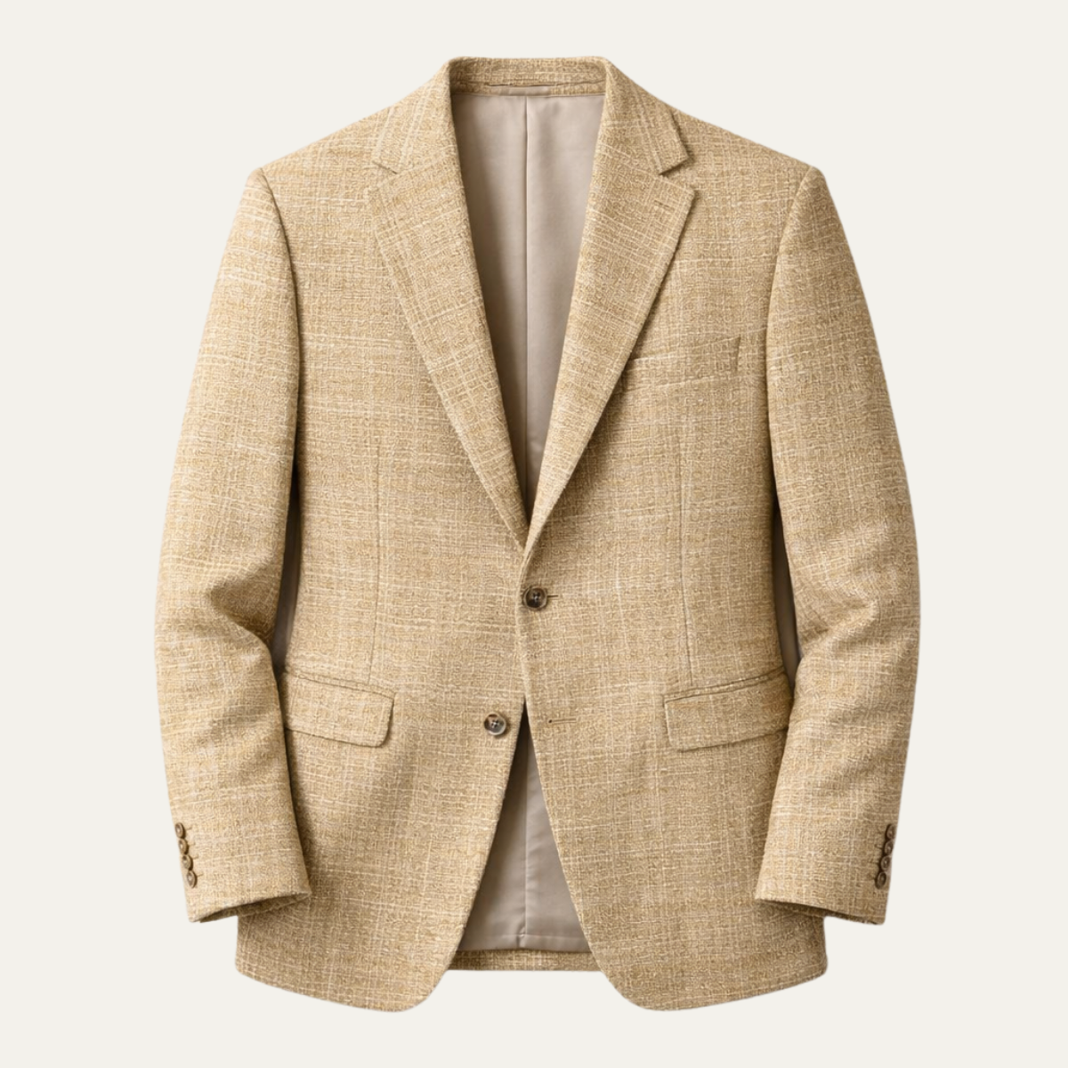 The Broadmoor Men’s Classic Vintage Checkered Wool Blazer