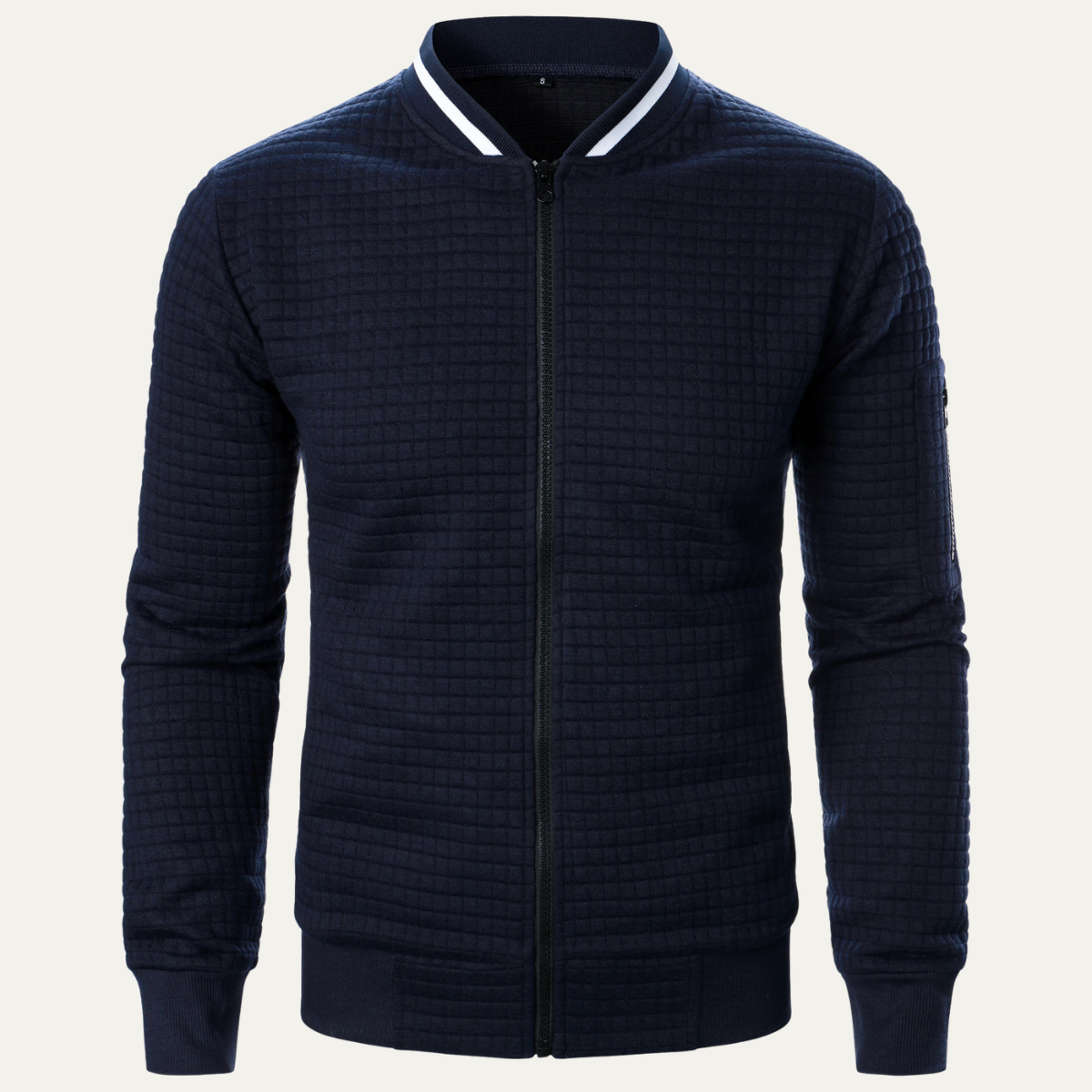 The Norbury Men’s Casual Streetwear Bomber Jacket