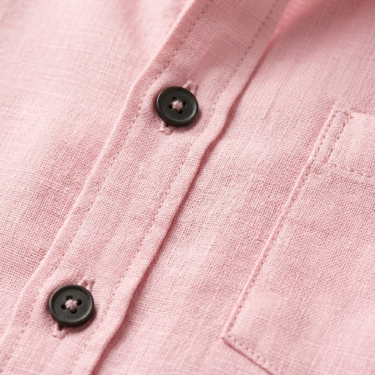 The Pineview Men’s Cotton Linen Two Piece Shirt Set