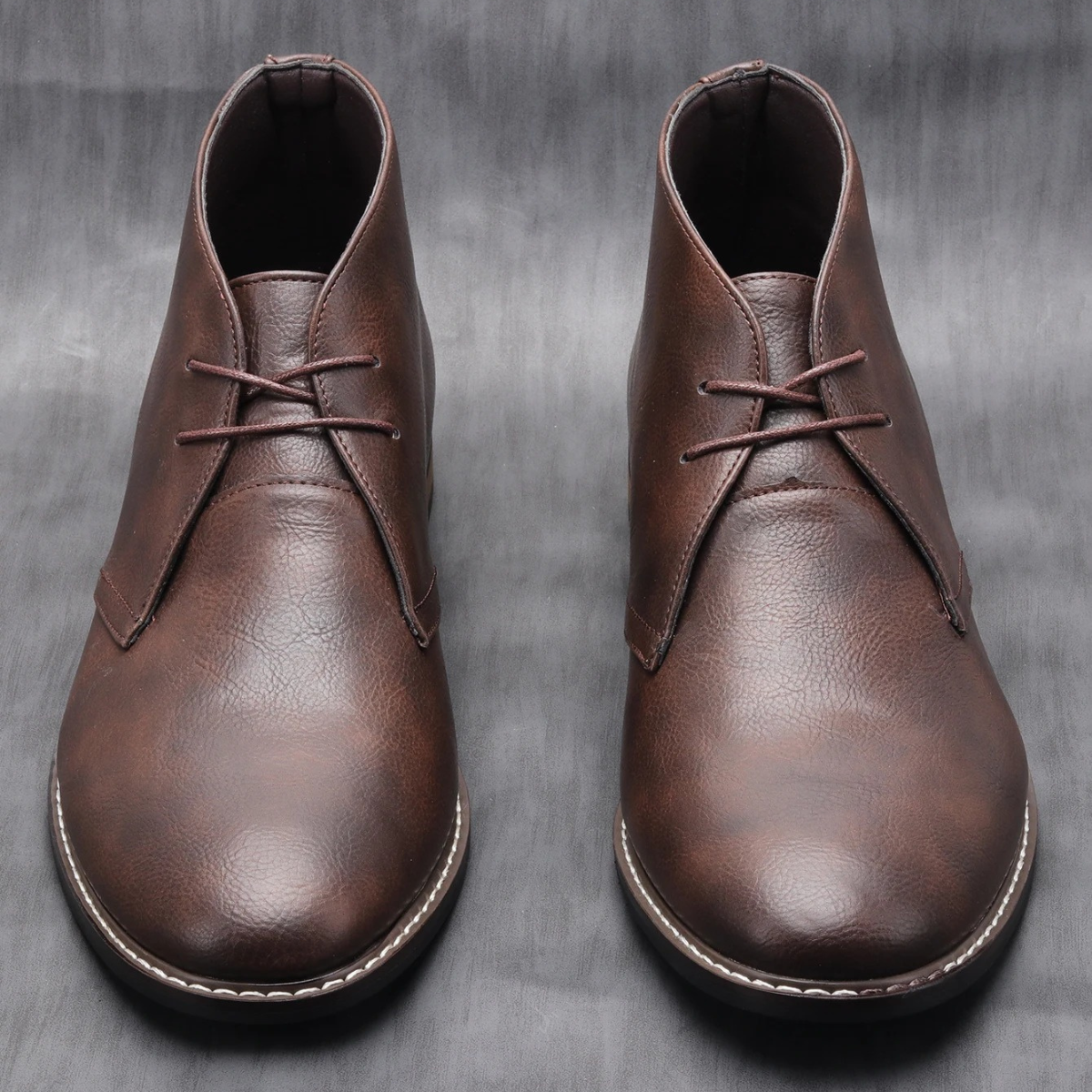 The Wildmere Men’s Vintage Ankle Brown Leather Boots