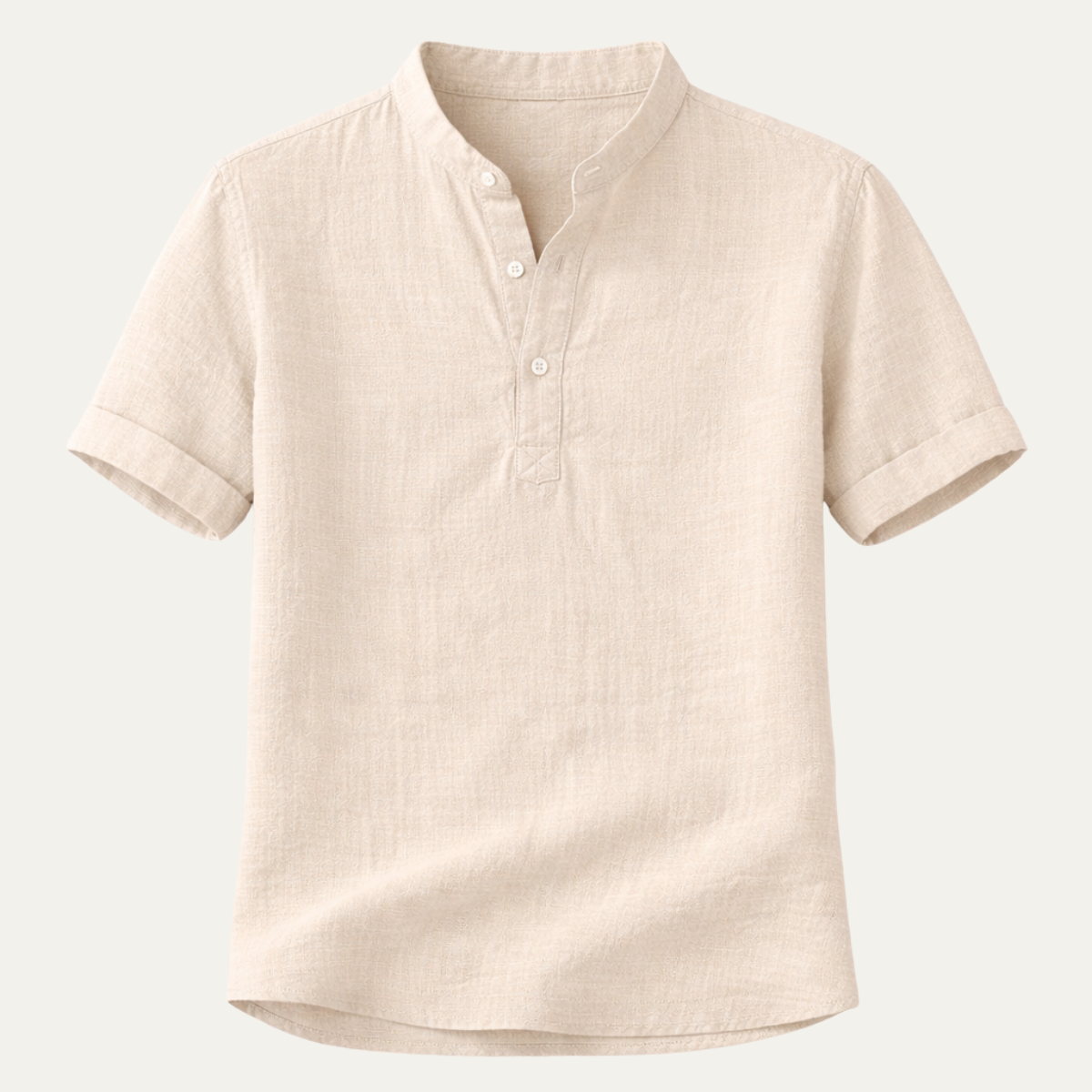 The Meadowbrook Ridge Men's Lightweight Linen Summer Trendy Button Up Shirt