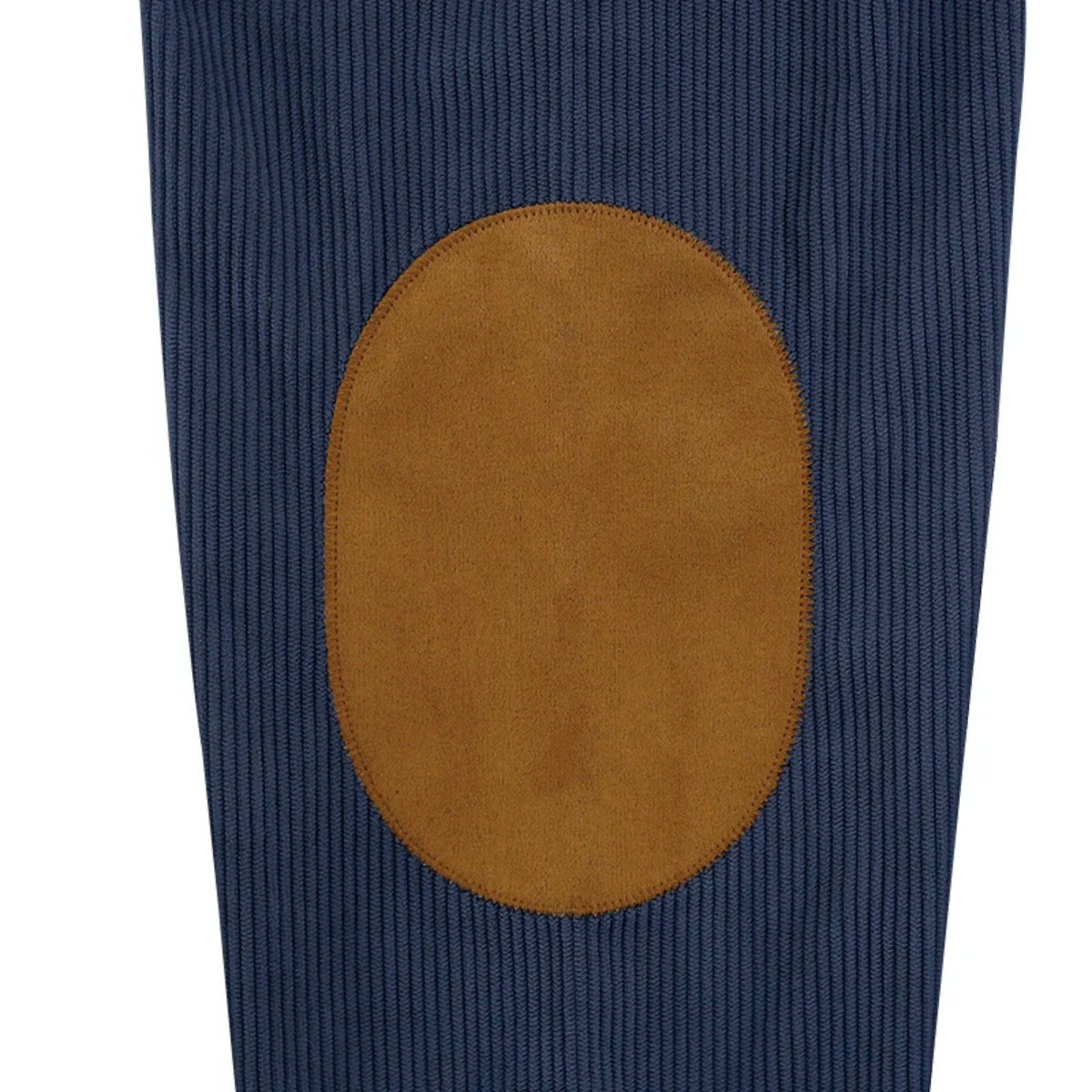 The Saint Tropez Men’s Casual Corduroy Sweater with Suede Elbow Patches