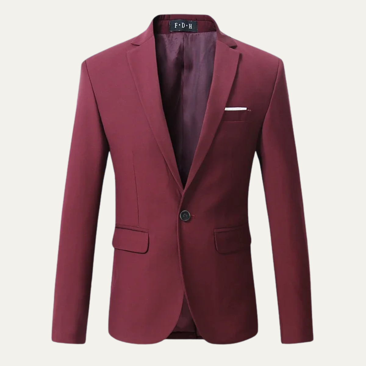 The Highland Park Men’s Slim Casual Suit Business Blazer