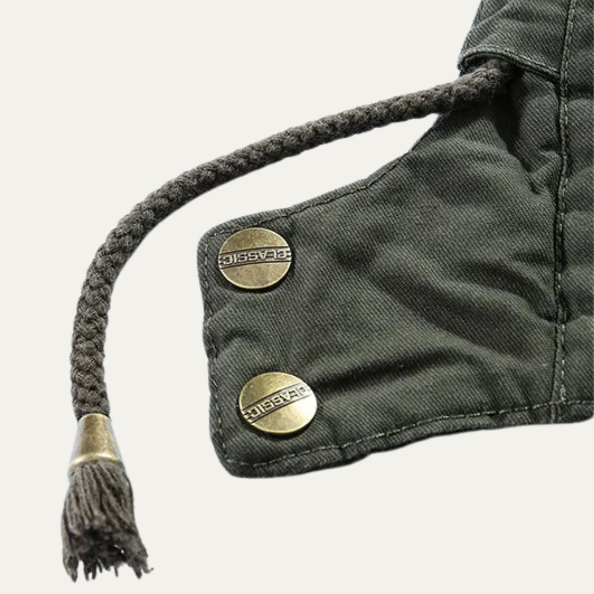 The Westbrook Men’s Casual Hooded Cotton Jacket with Warm Inner Lining