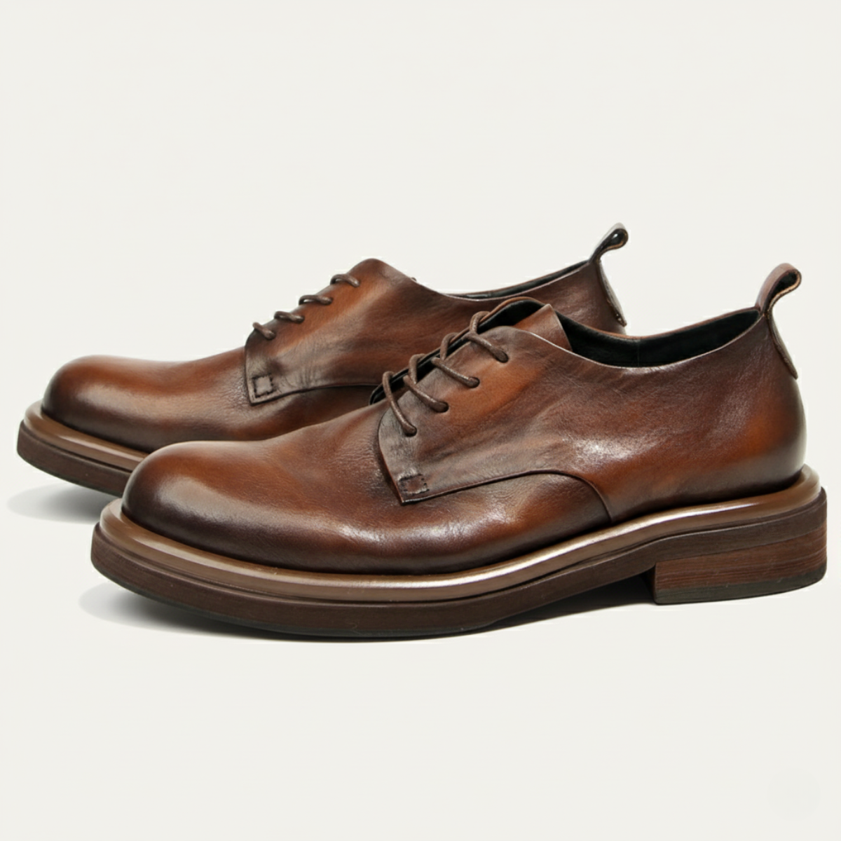 The Trento Men’s Leather Dress Shoe – Formal Lace Up Smart Shoe