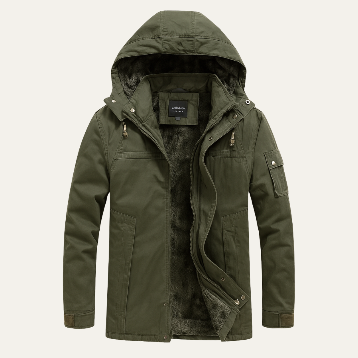 The Zermatt Men's Modern Parka Winter Jacket with Hood - 2025 Limited Edition