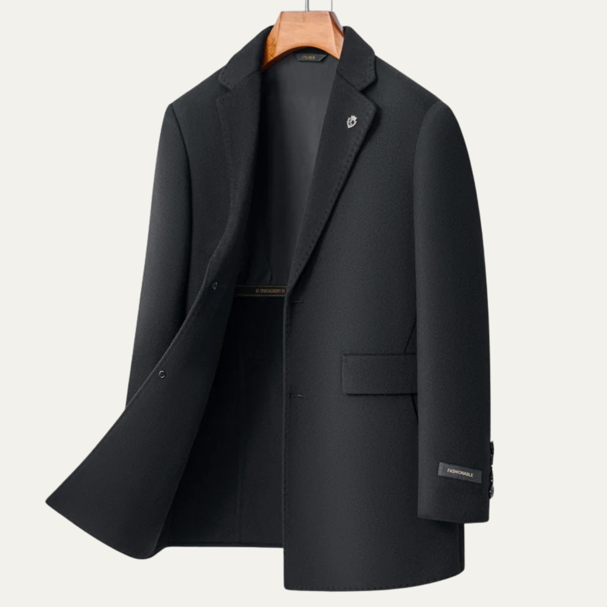 The Elmford – Men’s Smart Tailored Overcoat
