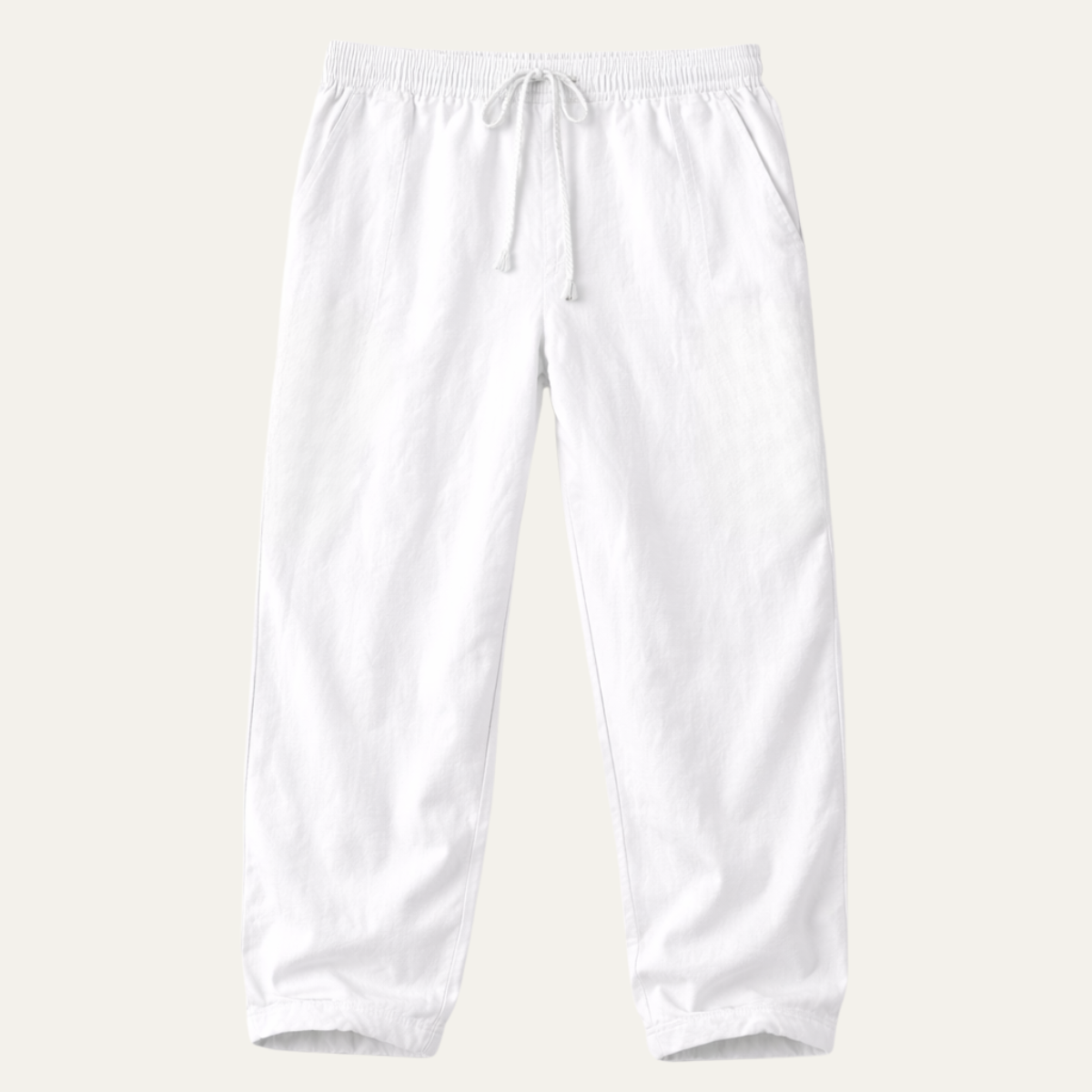 The Pinebrook Park Men’s Loose Cotton Linen Drawstring Pants