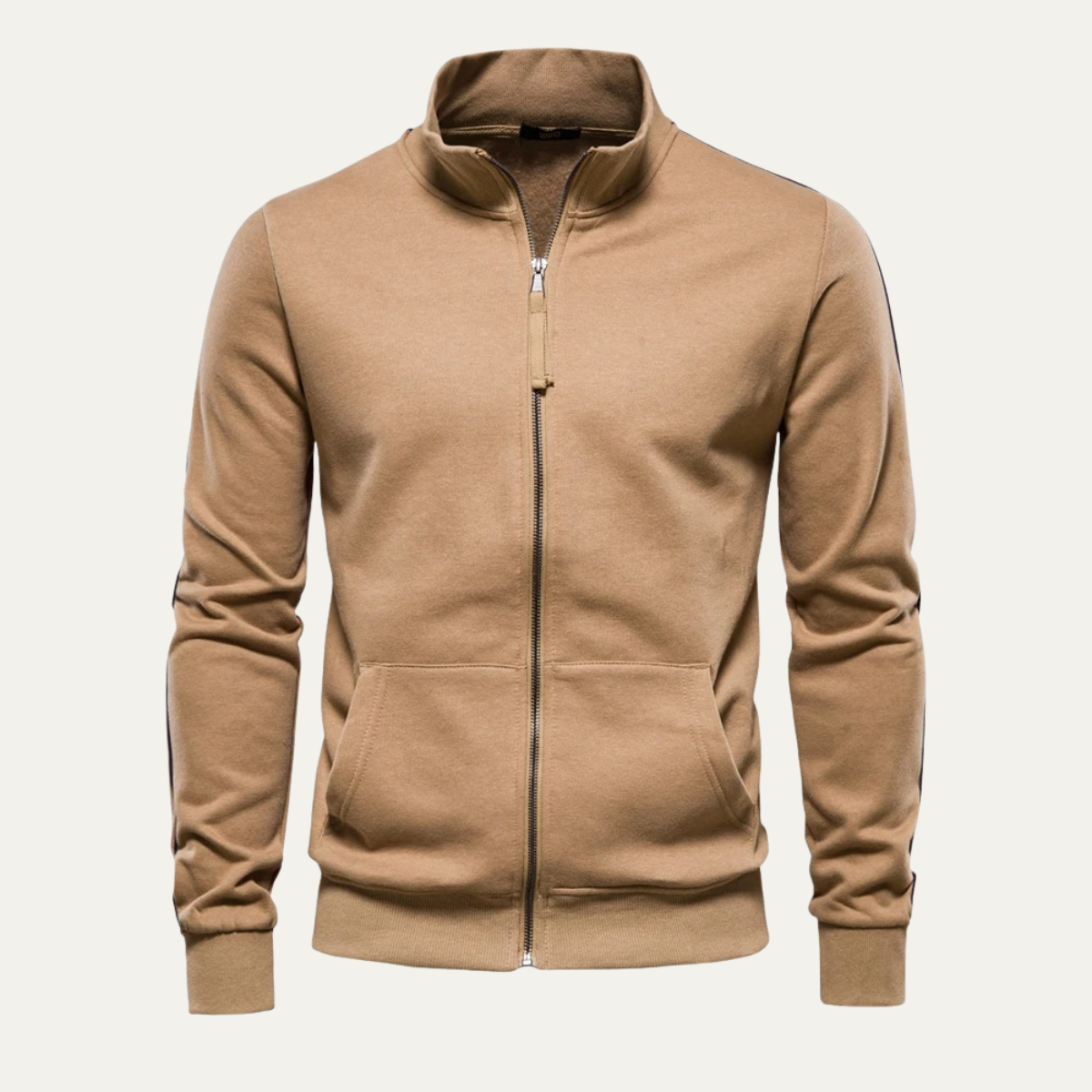 The Oxford Men’s Casual Lightweight Zip Up Jacket