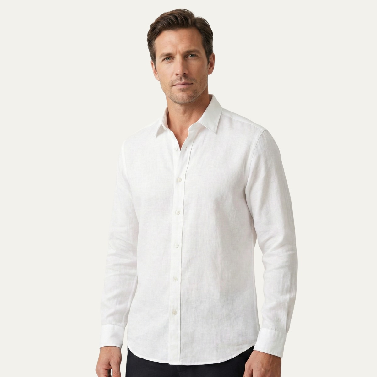 The Pinehill Men’s Lightweight Breathable Open Front Casual Shirt