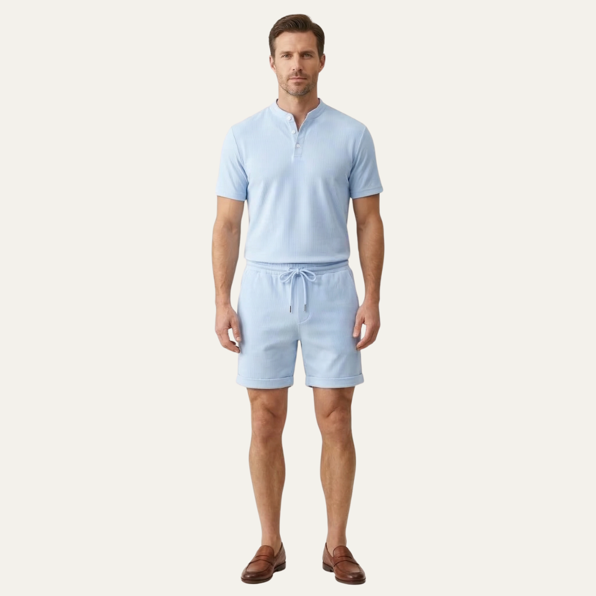 The Pinevalley Men’s Casual Summer Set – T Shirt & Shorts