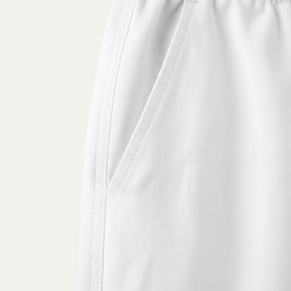 The Pinebrook Park Men’s Loose Cotton Linen Drawstring Pants