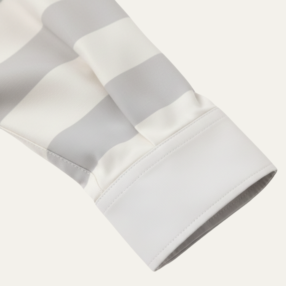 The Stonebrook Men’s Modern Color Block Striped Business Shirt