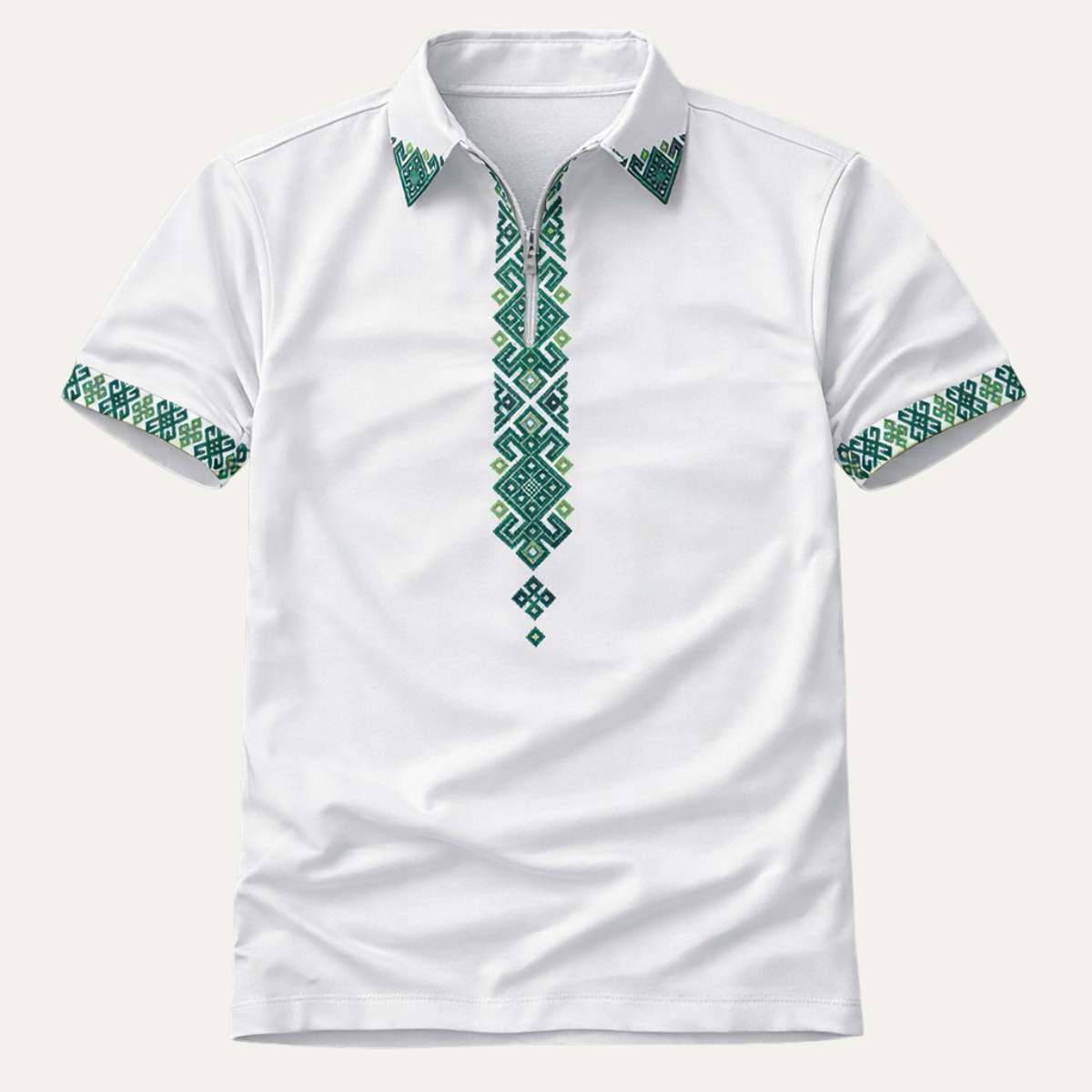 The Ravenswood Men’s Embroidered Classic Polo Shirt