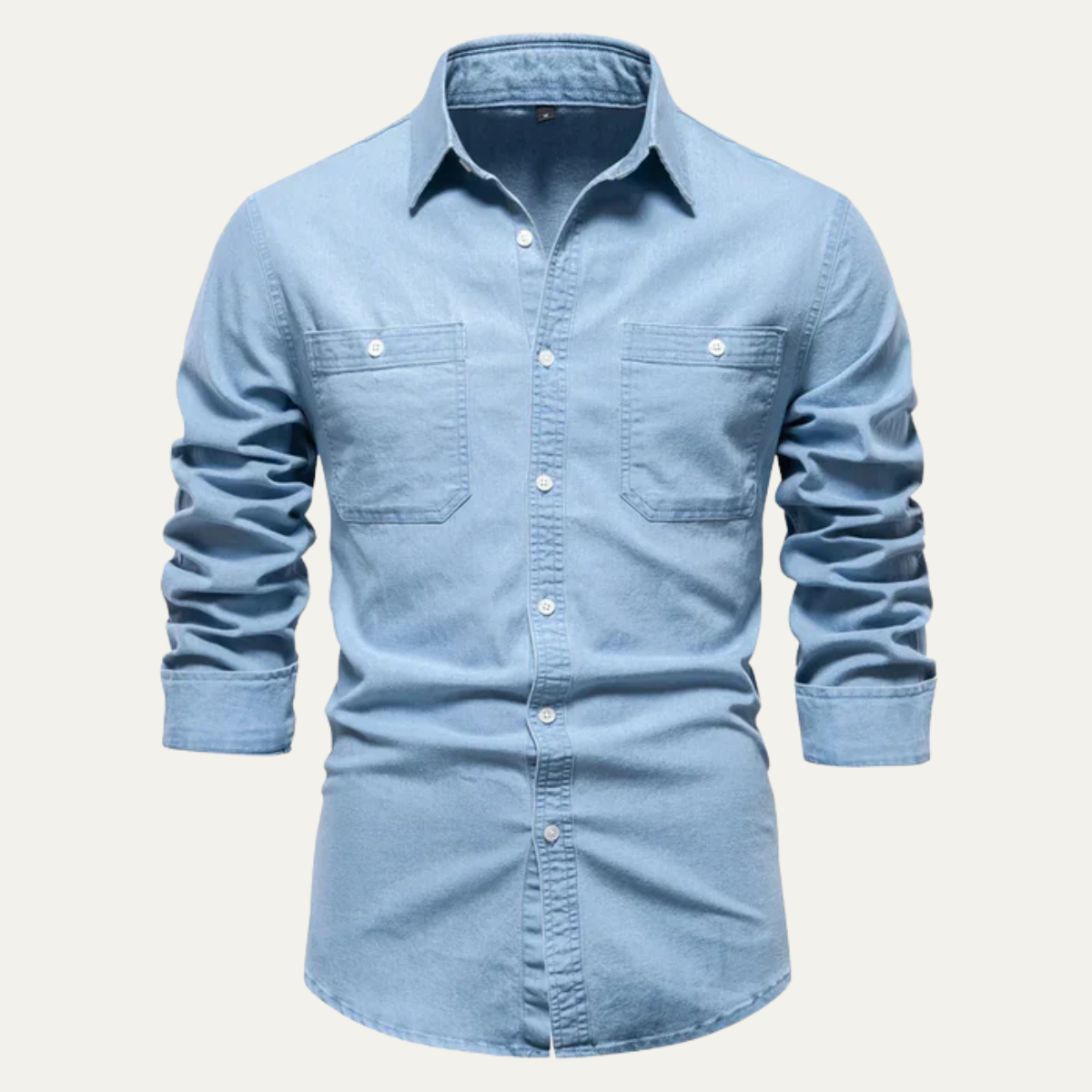 The Bradford Men’s Workwear Denim Button Up Shirt