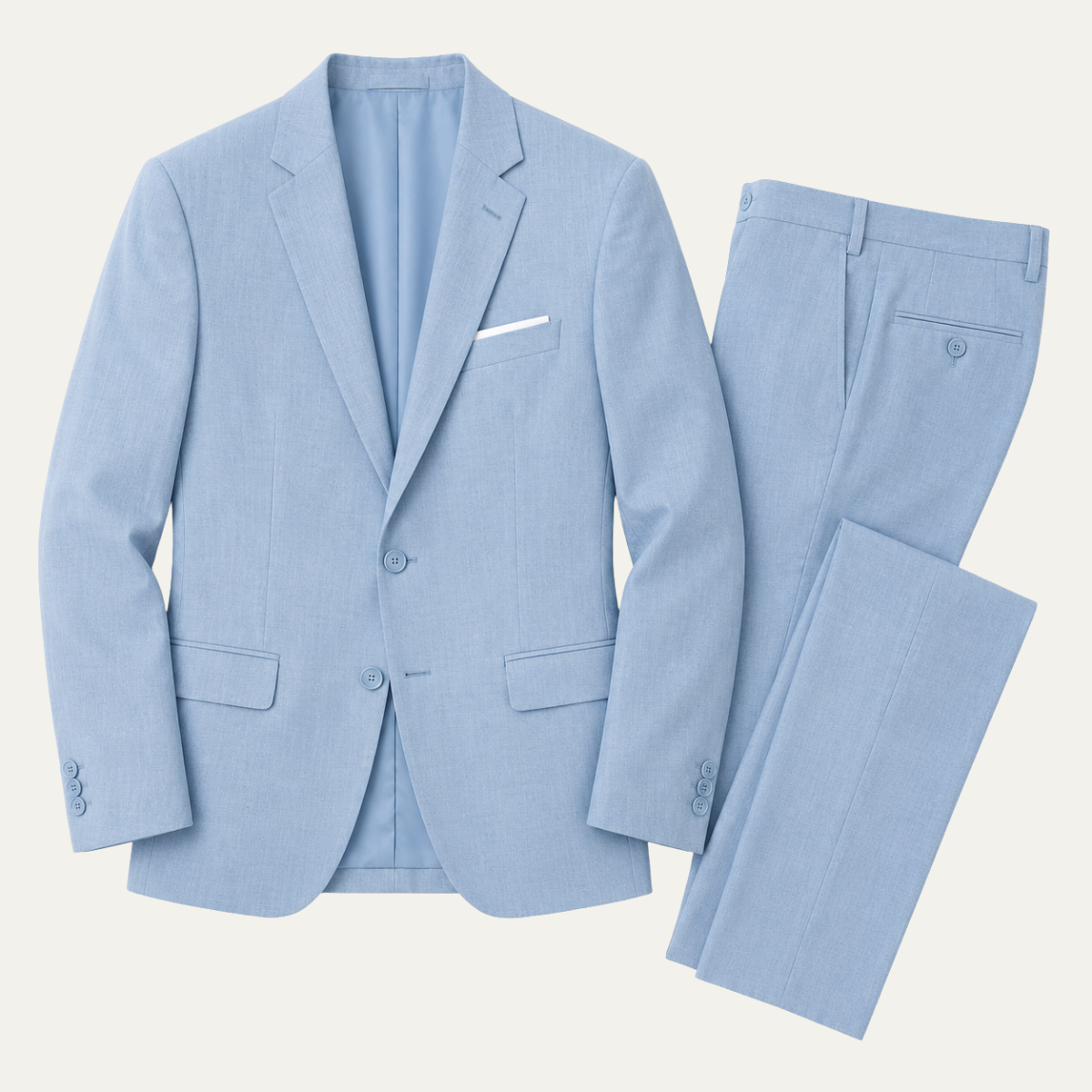 The Brookhaven Men’s Lightweight Formal Wedding & Business Suit Set