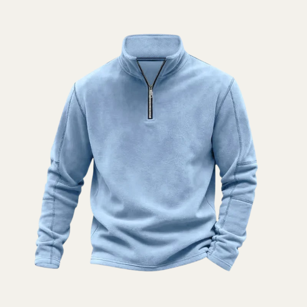 The Vesuvius Men’s Warm Quarter Zip Fleece Sweater
