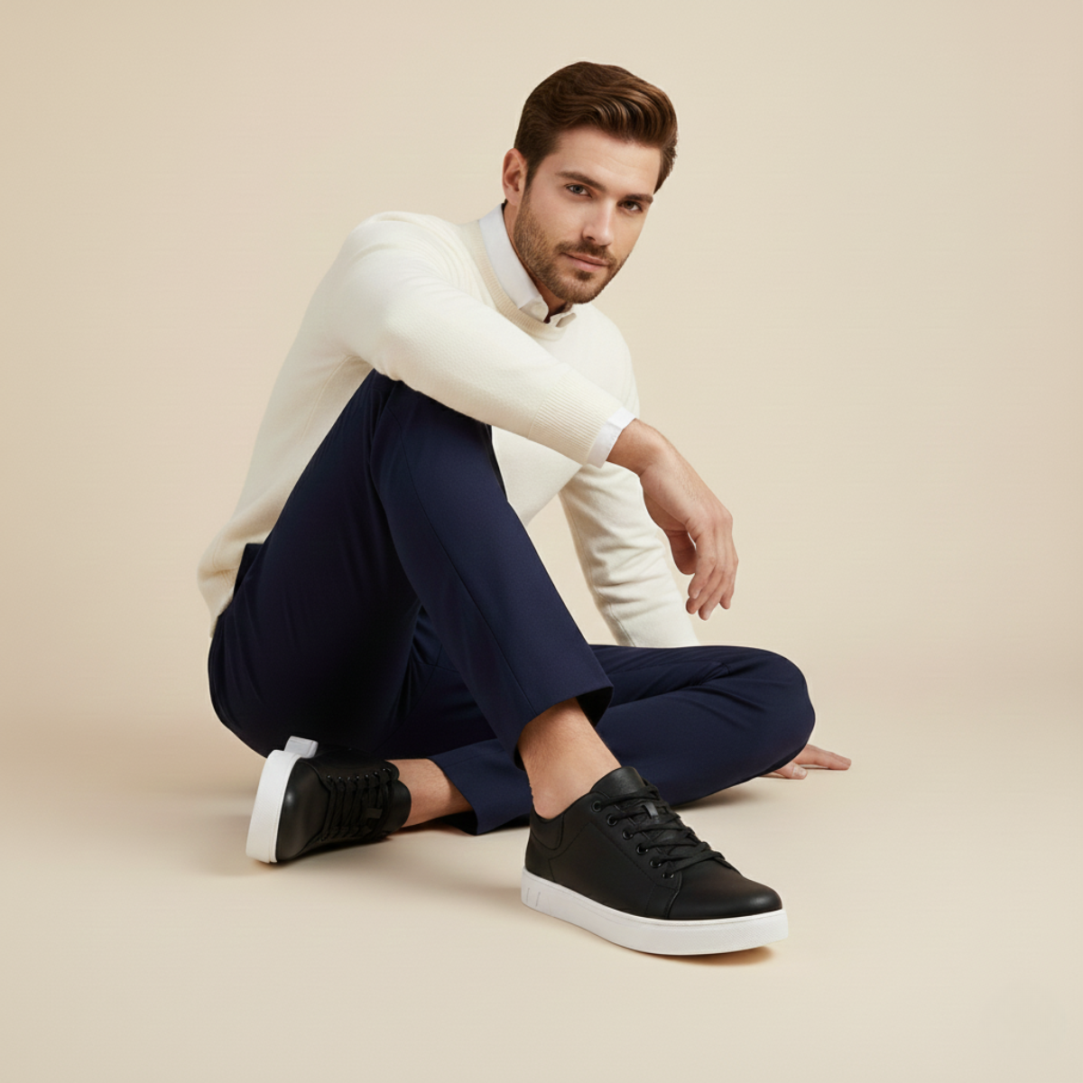 The Murano Men’s Classic Business Casual Low Top Shoes