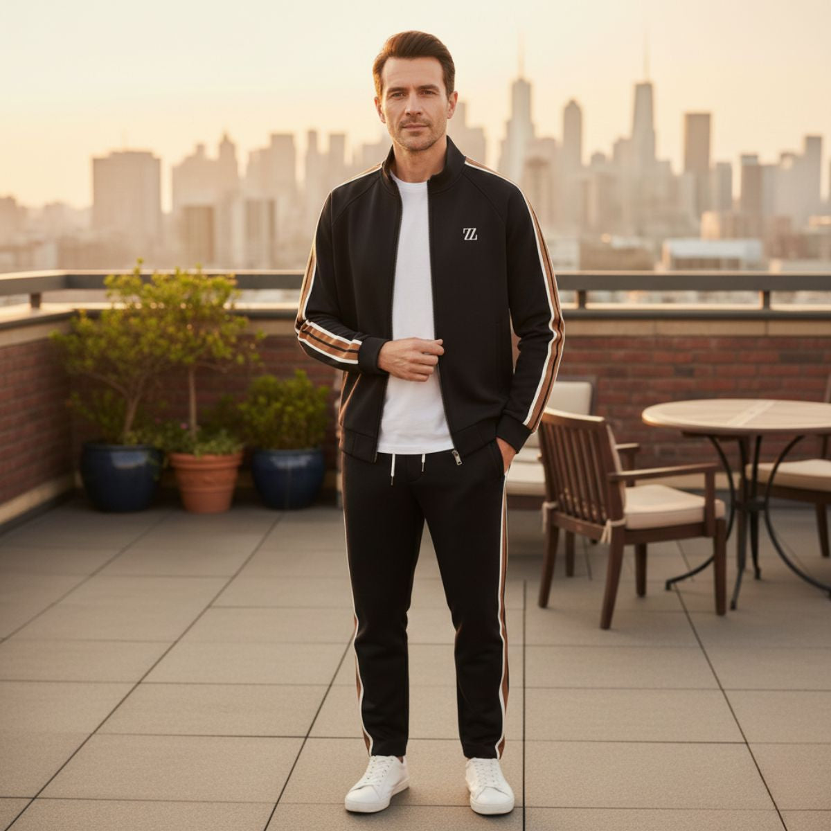The Zanzibar Men’s Hoodie & Joggers Set – 2025 Premium Loungewear Co Ord Set