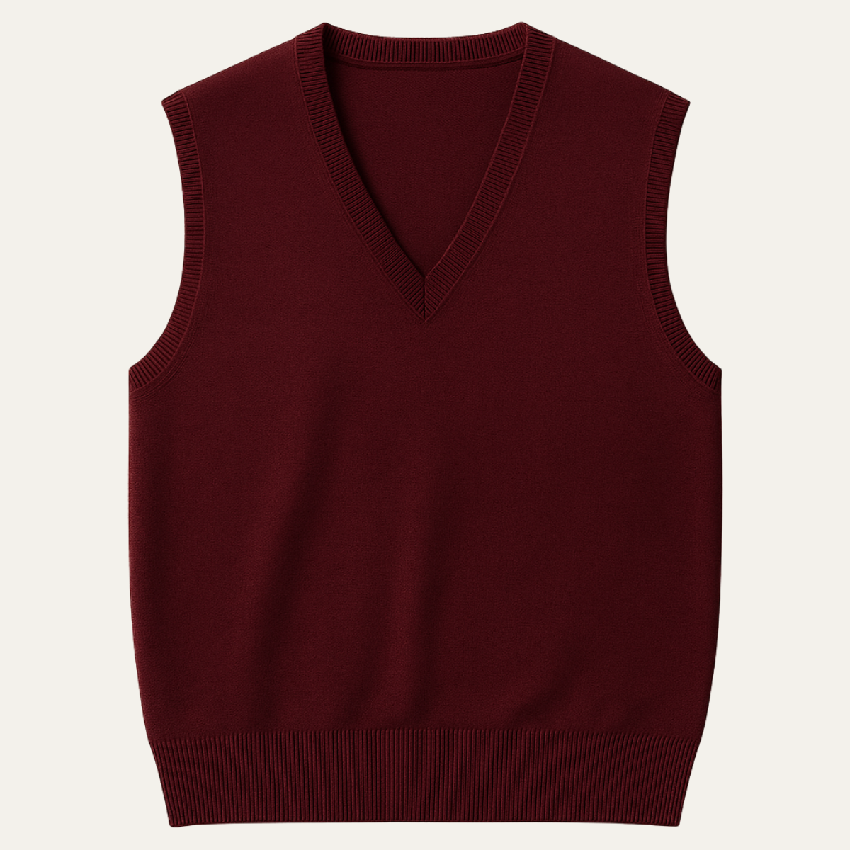 The Riverdale Men’s V Neck Sleeveless Knit Vest for Layered Look