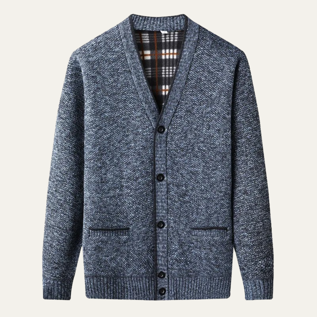 The Whitford Men’s Knitt Button Up Warm Layer Cardigan