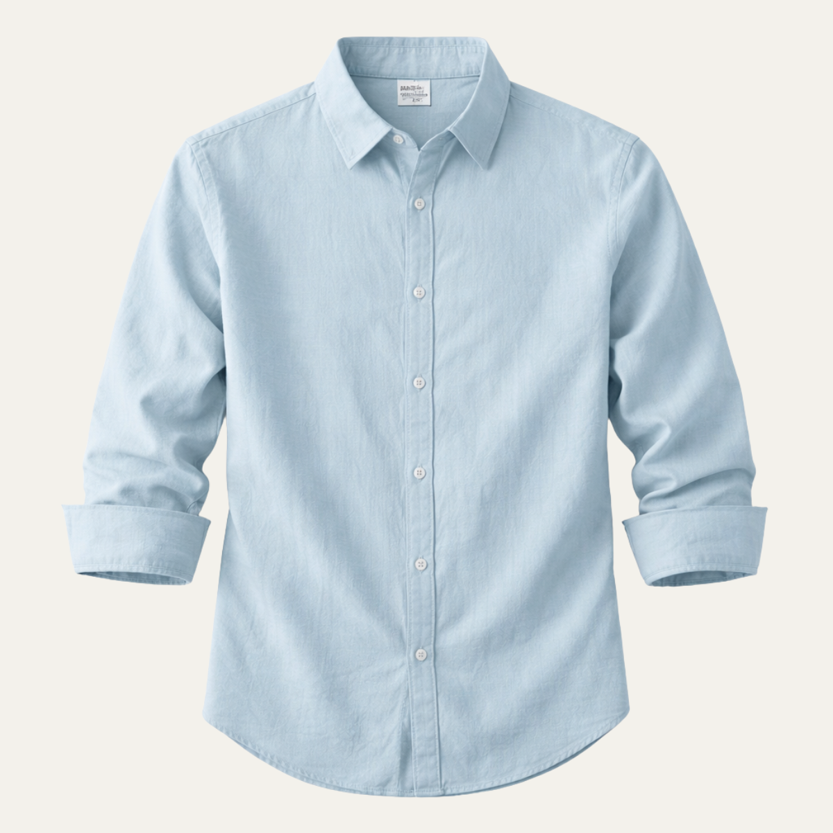 The Sarzana Men’s Business Button Down Linen Cotton Shirt