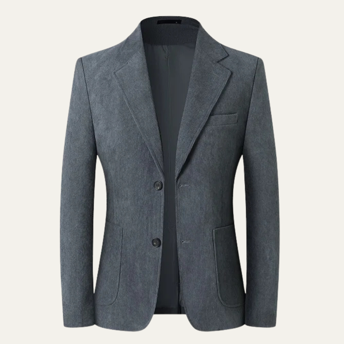 The Stratford Hill Men’s Business Casual Corduroy Blazer Jacket