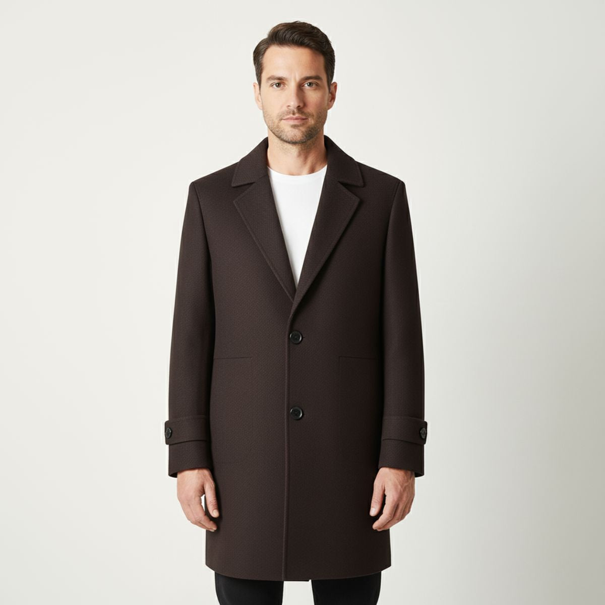 The Oakcrest – Men’s Smart Tailored Overcoat