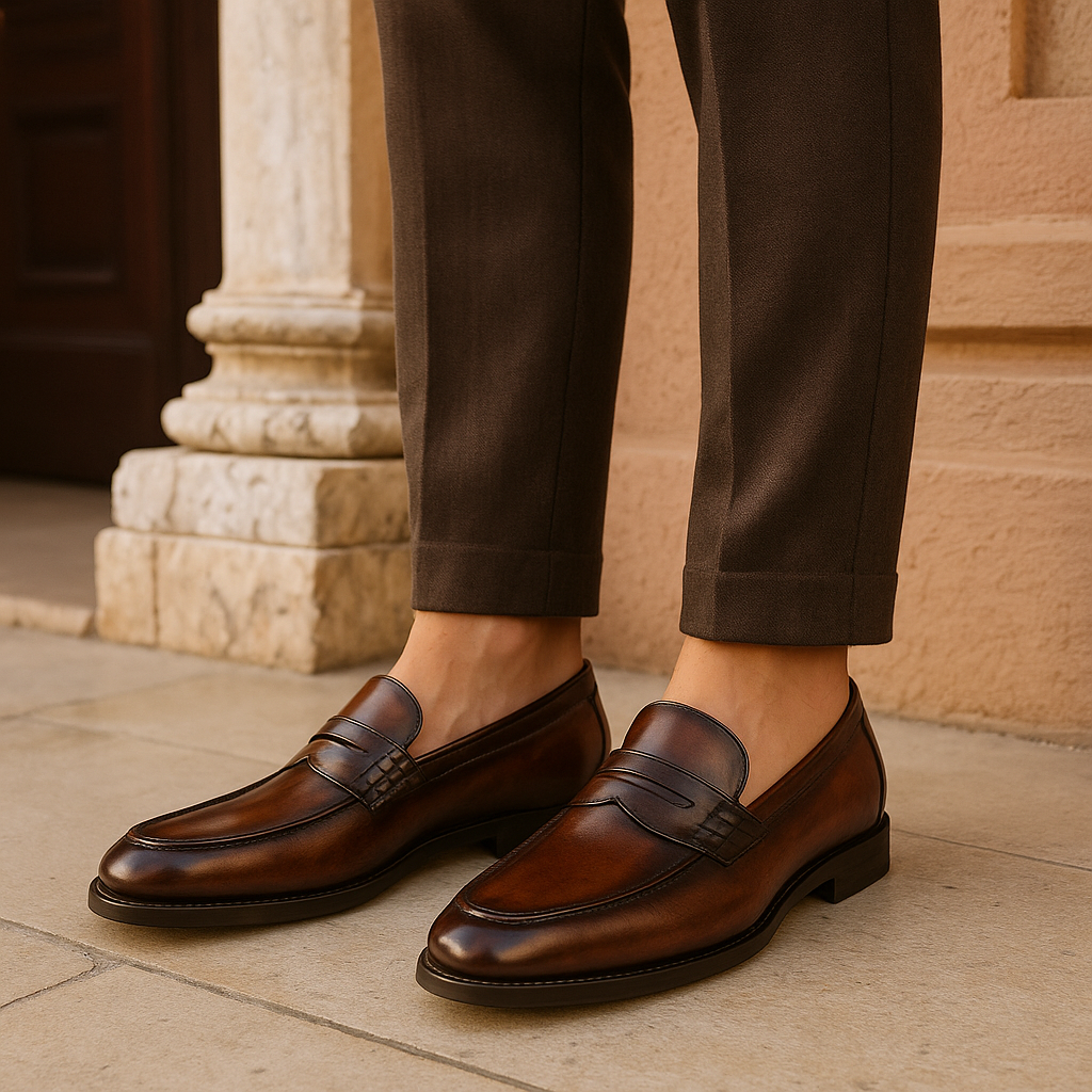 The Wexford Leather Loafers – Leather Shoes for Men