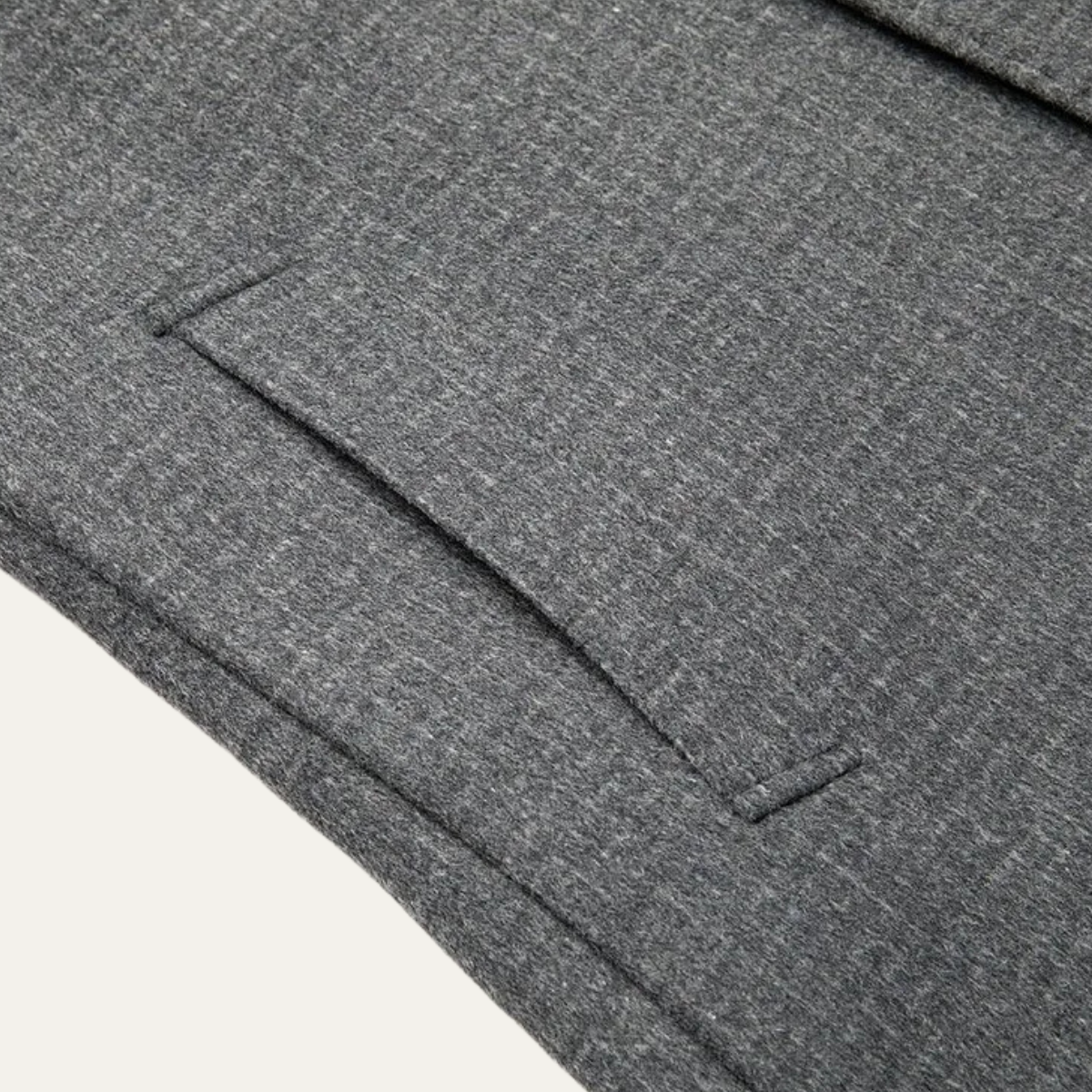 The La Villa Men’s Classic Double Faced Wool Coat