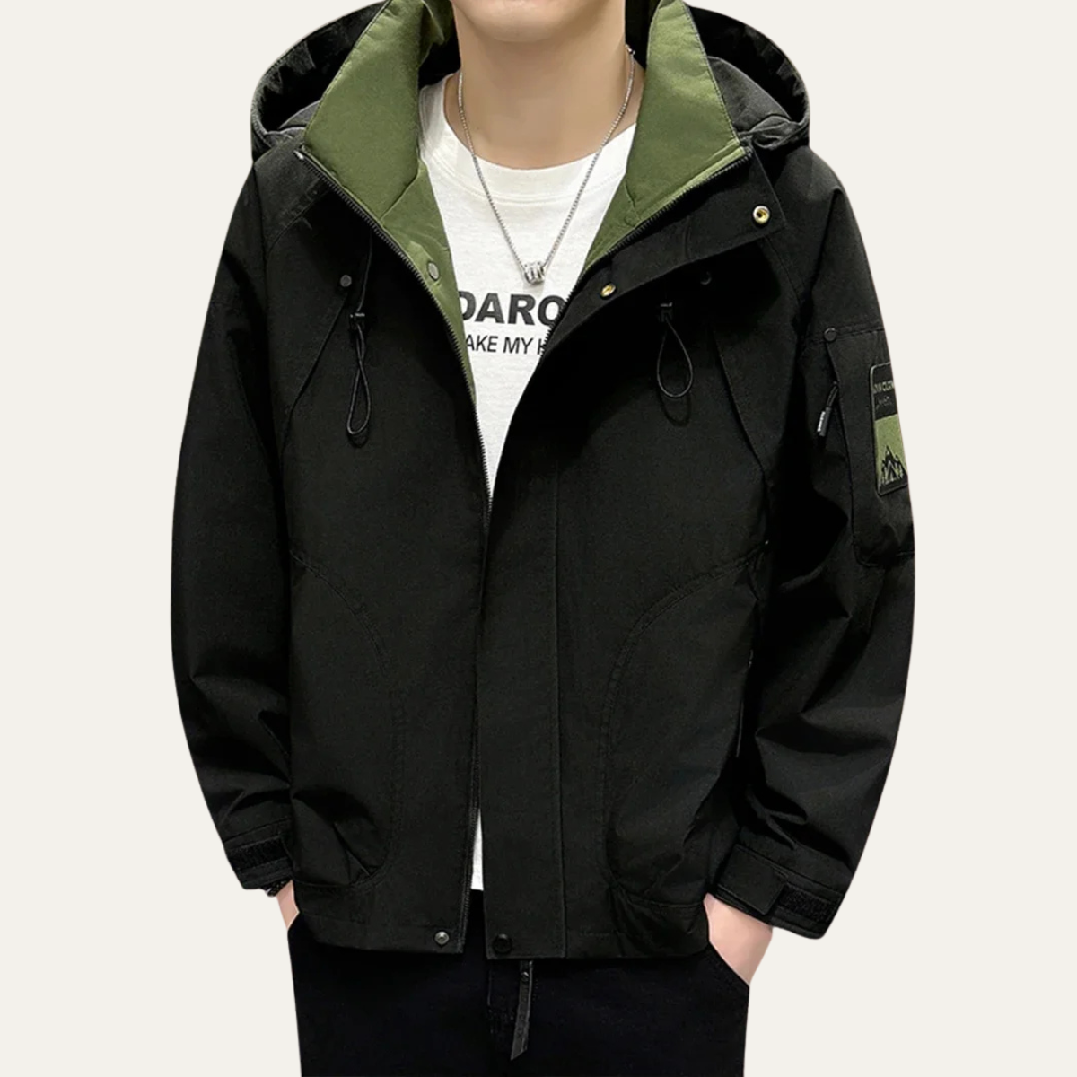 The Montvale Men’s Lightweight Outdoor Windbreaker Jacket