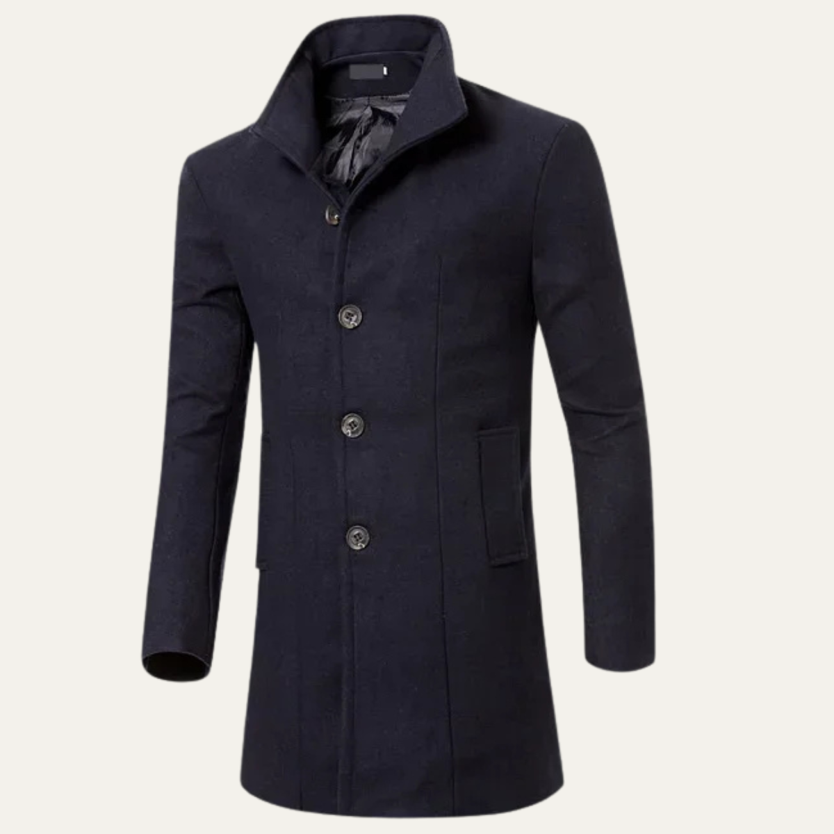 The Perth Men’s Smart Casual Wool Blend Overcoat