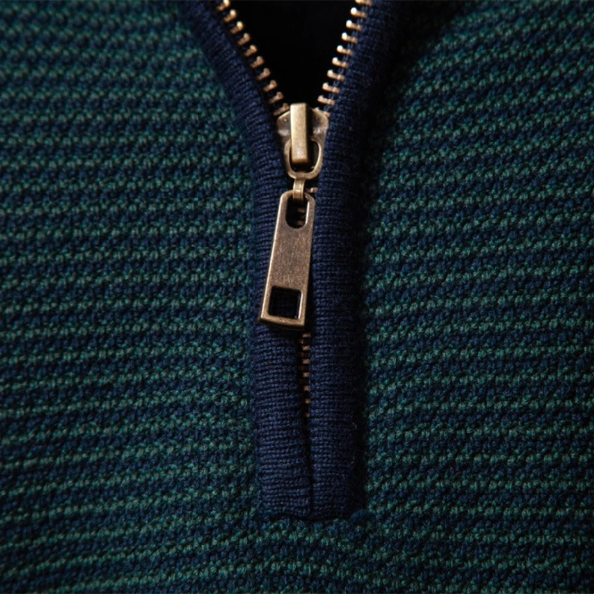 The Oban Men’s Half Zip Knit Winter Sweater