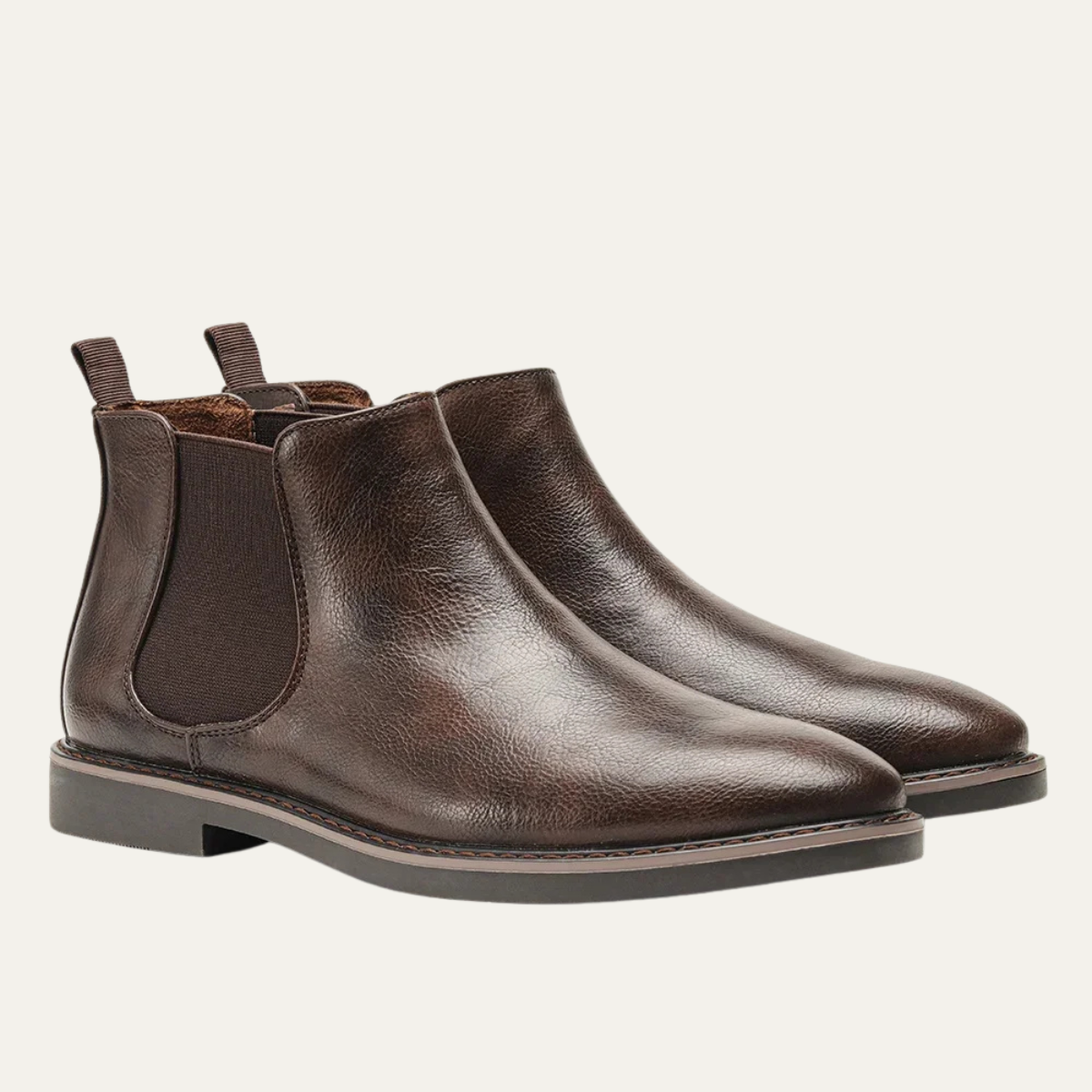 The Tavolara Men’s Classic Leather Slip On Chelsea Boots