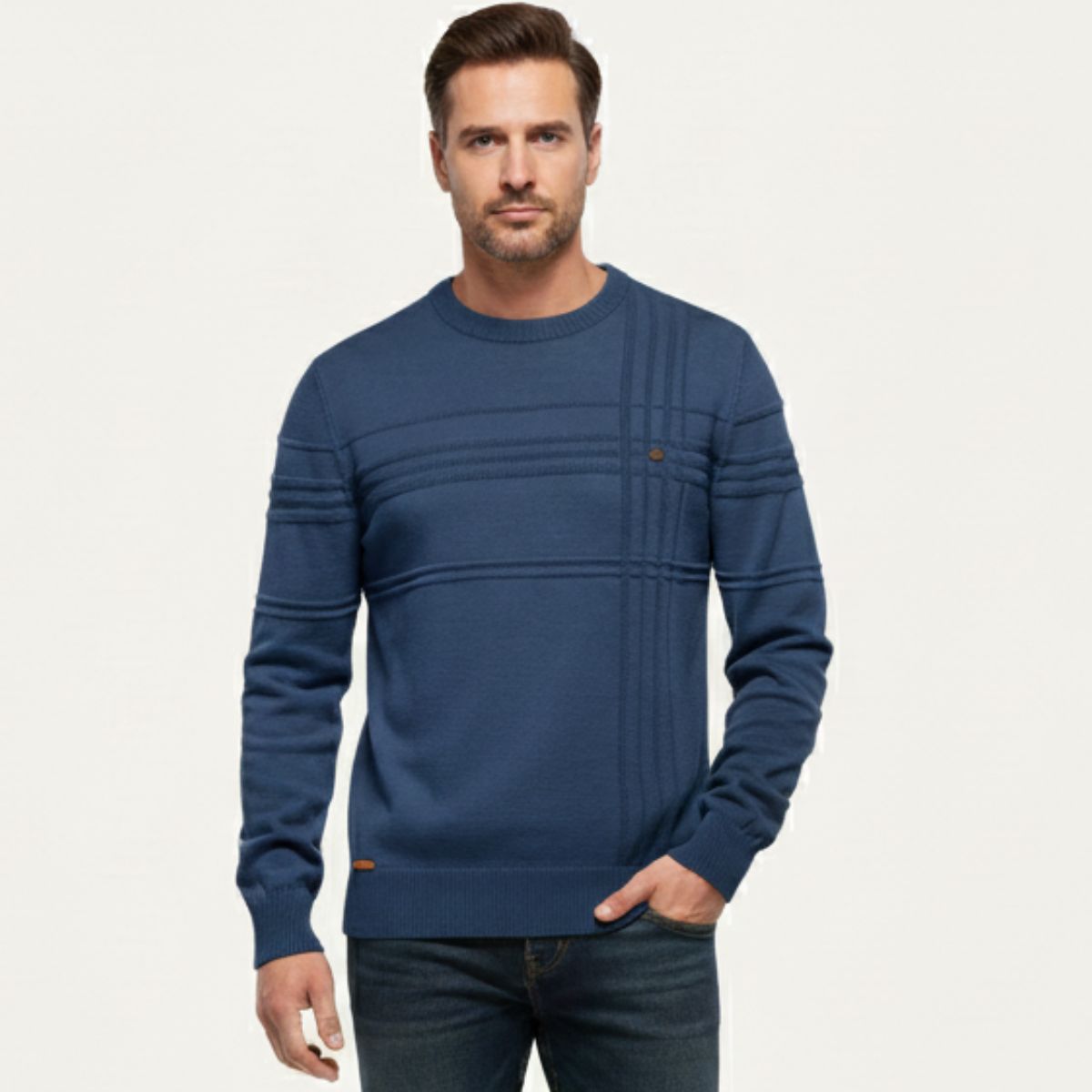 The Windsor Crew Neck Sweater for Men