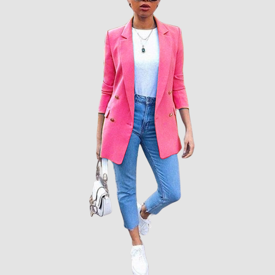 Women's Longer Line Blazer Jacket