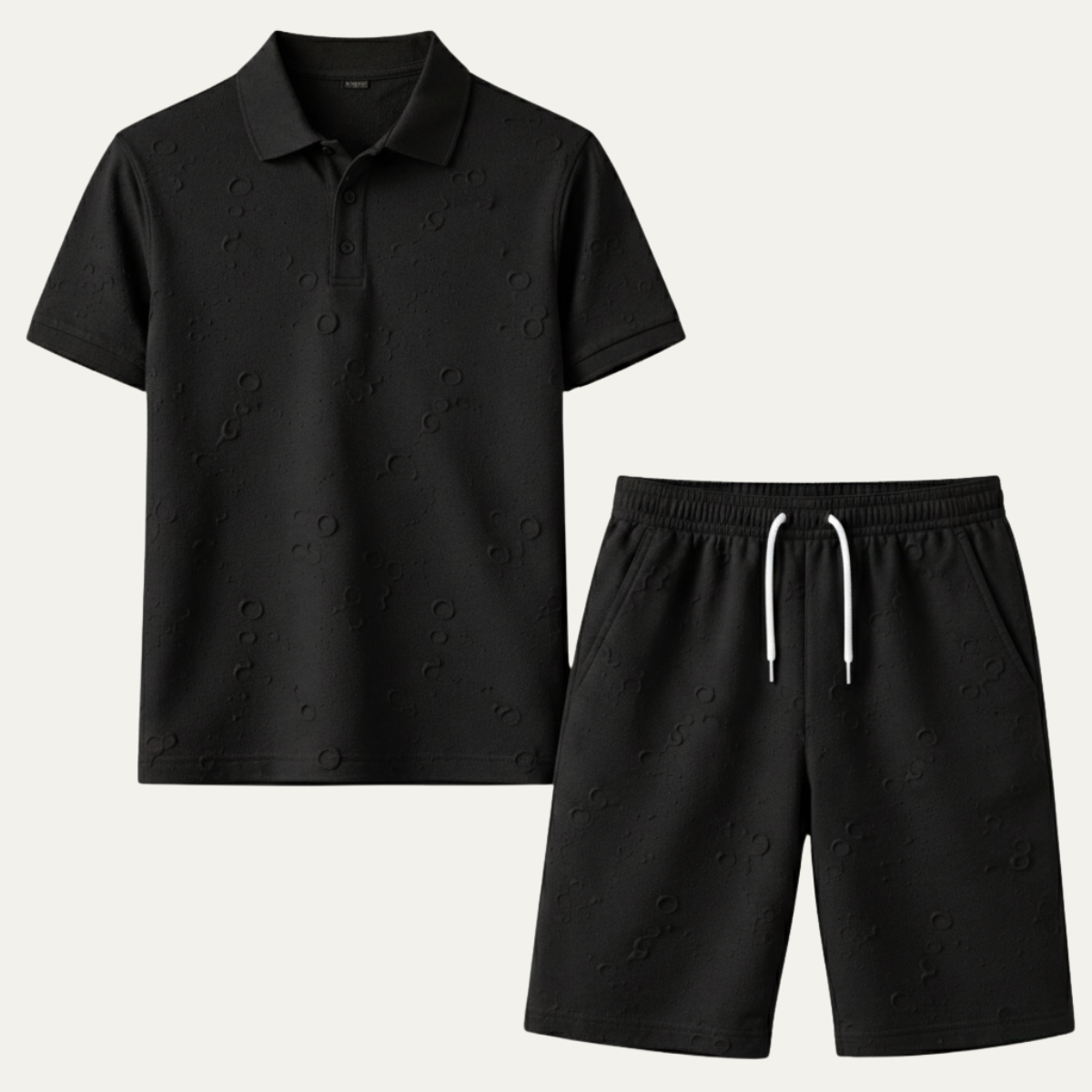 The Silverwood Men’s Lightweight Beachwear Set –Shirt & Shorts Set