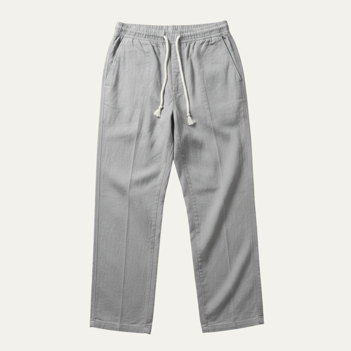 The Pinebrook Park Men’s Loose Cotton Linen Drawstring Pants