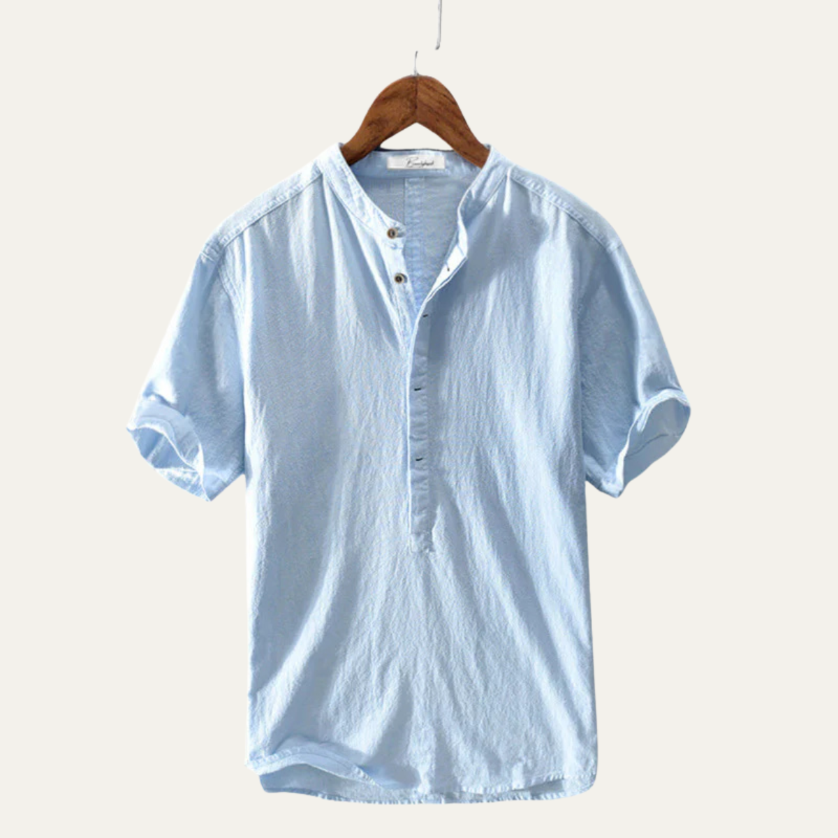 The Brentmoor Men's Short Sleeve Henley Shirt