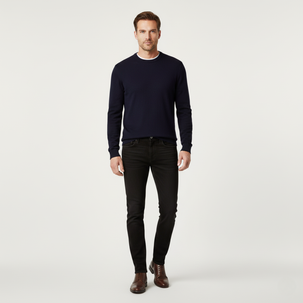 The Santiago Stretch Slim Fit Skinny Jeans for Men
